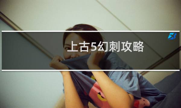 上古5幻刺攻略