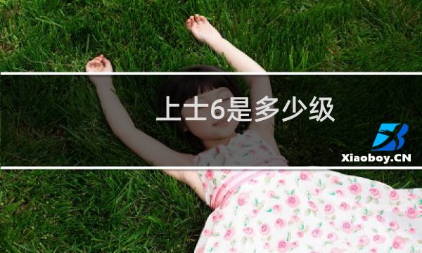 上士6是多少级
