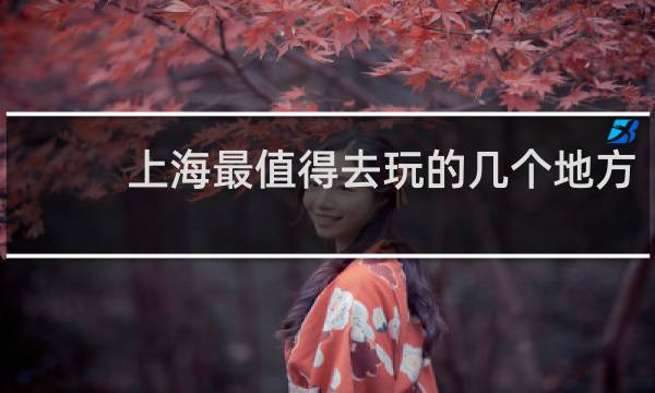 上海最值得去玩的几个地方