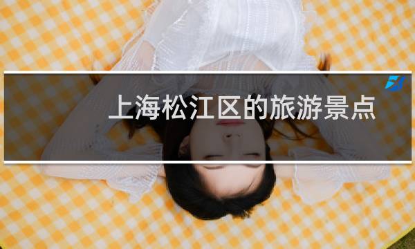 上海松江区的旅游景点