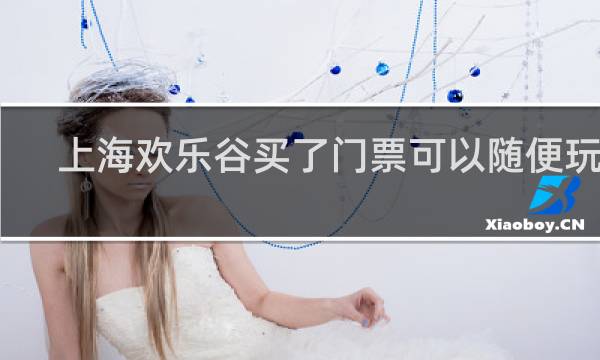 上海欢乐谷买了门票可以随便玩吗