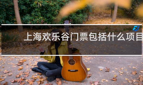 上海歡樂(lè)谷門票包括什么項(xiàng)目