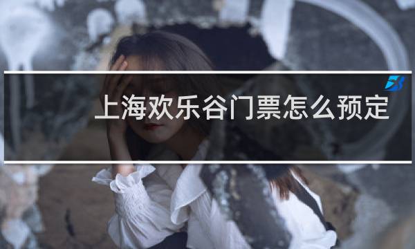 上海欢乐谷门票怎么预定
