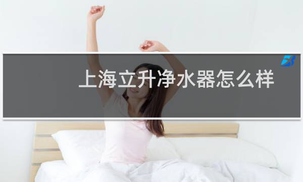 上海立升净水器怎么样