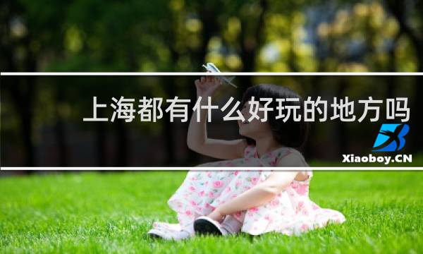 上海都有什么好玩的地方吗