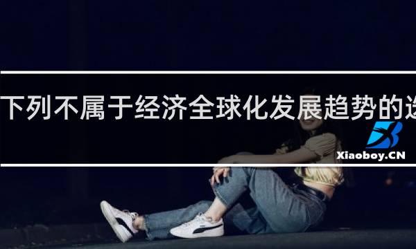 下列不属于经济全球化发展趋势的选项是