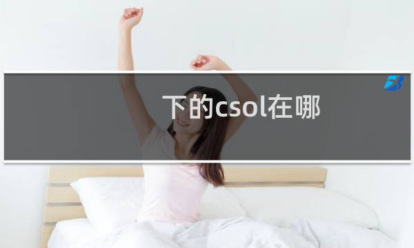 下的csol在哪