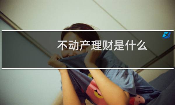 不动产理财是什么