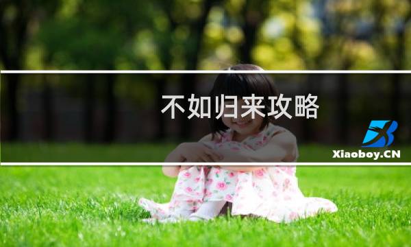 不如归来攻略