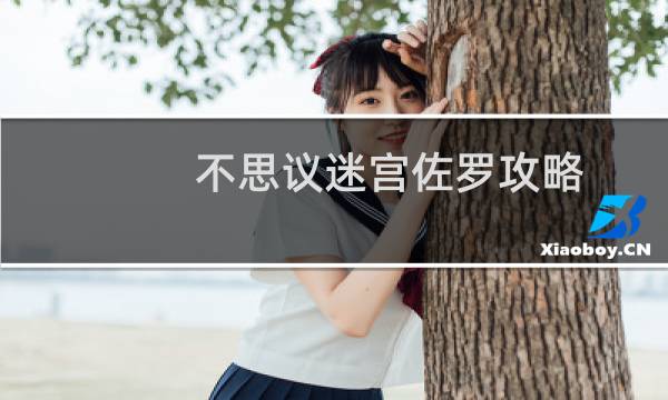 不思议迷宫佐罗攻略