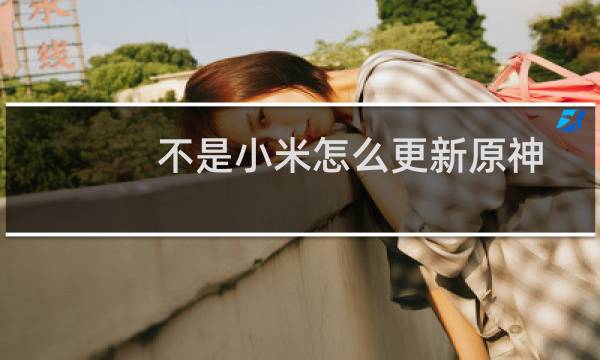 不是小米怎么更新原神