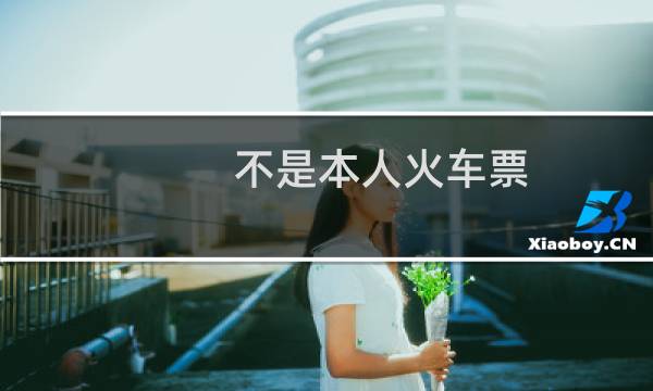 不是本人火车票