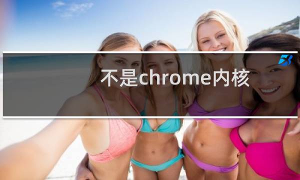 不是chrome内核