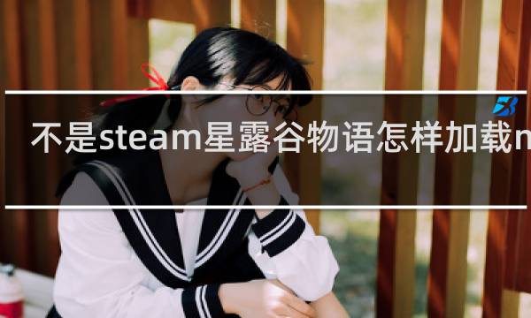 不是steam星露谷物语怎样加载mod