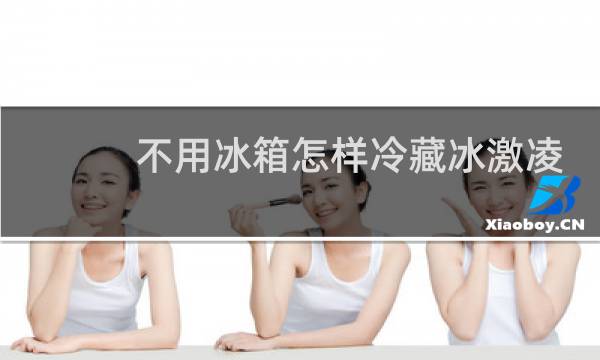 不用冰箱怎样冷藏冰激凌