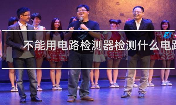 不能用电路检测器检测什么电路