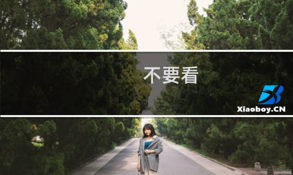 不要看 攻略
