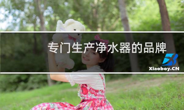 专门生产净水器的品牌