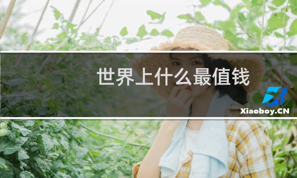 世界上什么最值钱