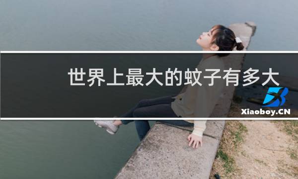 世界上最大的蚊子有多大