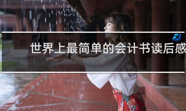 世界上最简单的会计书读后感