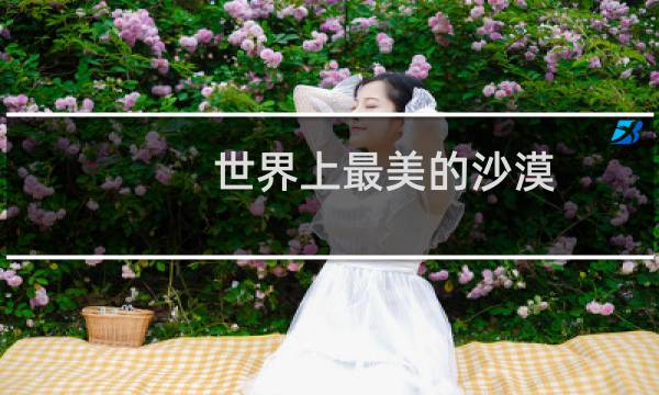 世界上最美的沙漠