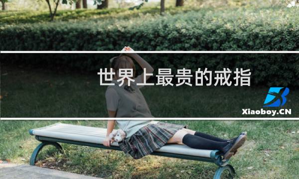 世界上最贵的戒指