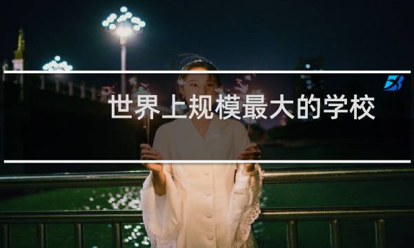 世界上规模最大的学校