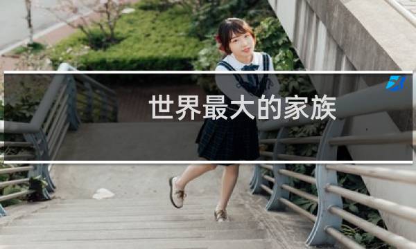 世界最大的家族
