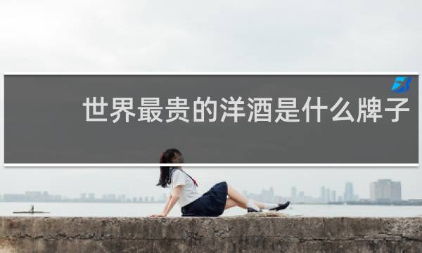 世界最贵的洋酒是什么牌子