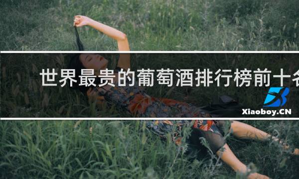 世界最贵的葡萄酒排行榜前十名