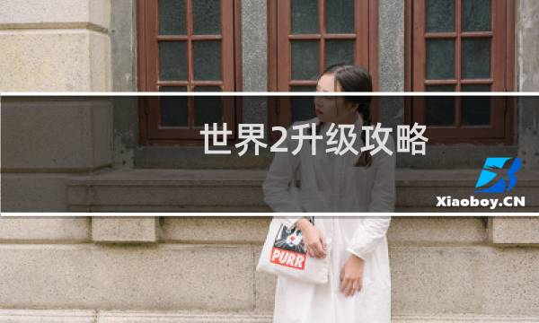 世界2升级攻略