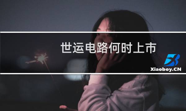 世运电路何时上市