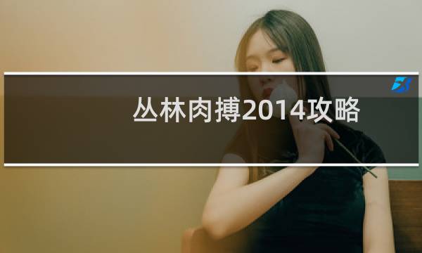 丛林肉搏2014攻略