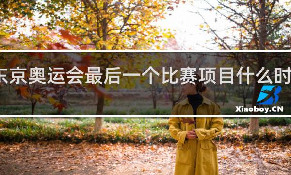 东京奥运会最后一个比赛项目什么时候结束