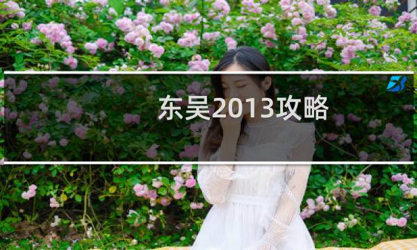 东吴2013攻略