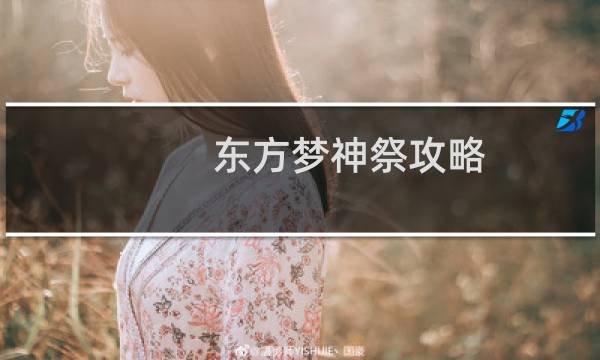 东方梦神祭攻略