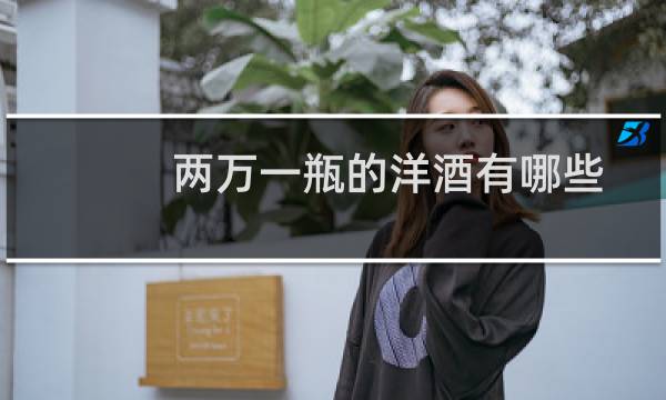 两万一瓶的洋酒有哪些