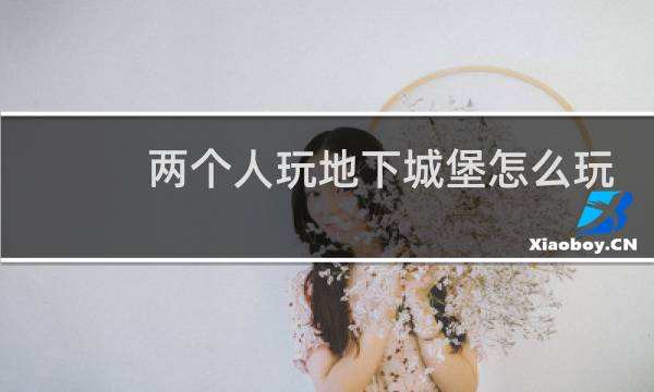 两个人玩地下城堡怎么玩