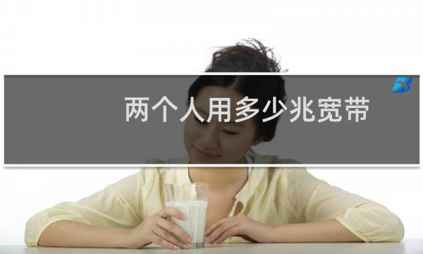 两个人用多少兆宽带