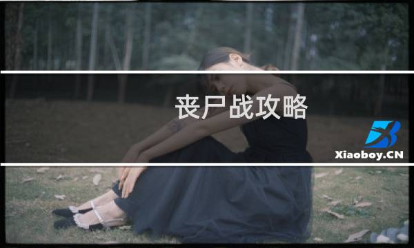丧尸战攻略