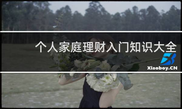 个人家庭理财入门知识大全