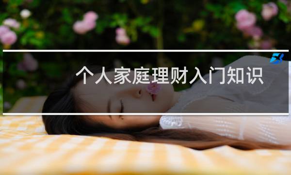 个人家庭理财入门知识