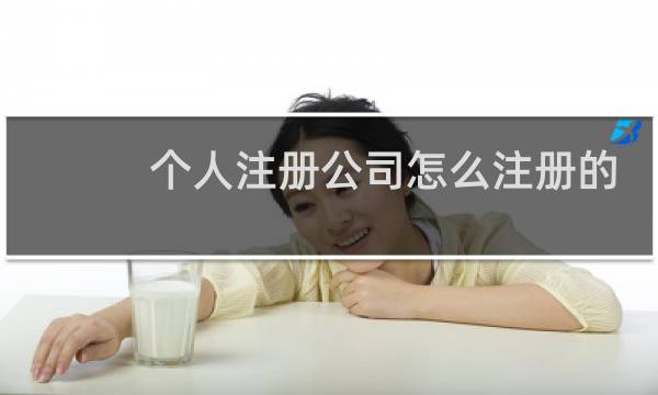 个人注册公司怎么注册的