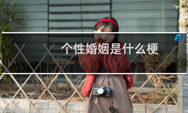 个性婚姻是什么梗