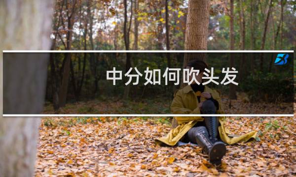 中分如何吹头发