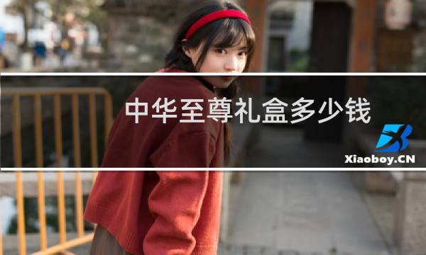 中华至尊礼盒多少钱
