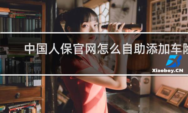 中国人保官网怎么自助添加车险