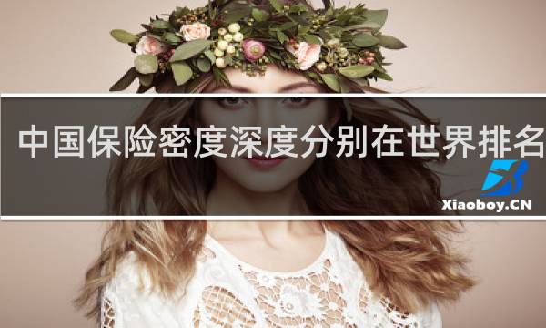 中国保险密度深度分别在世界排名第几