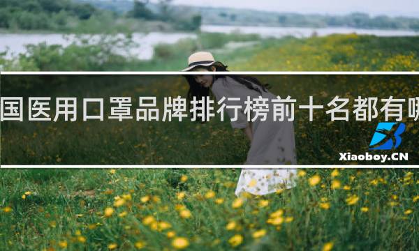 中国医用口罩品牌排行榜前十名都有哪个厂家